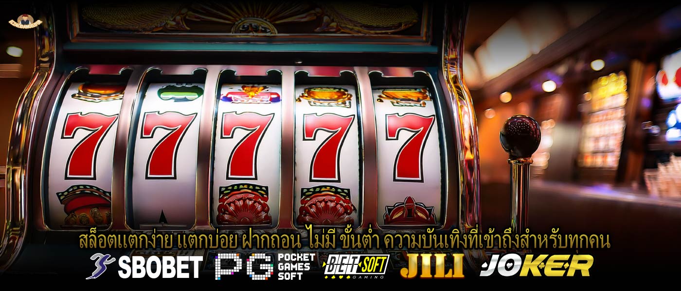 สล็อตแตกง่าย แตกบ่อย ฝากถอน ไม่มี ขั้นต่ำ ความบันเทิงที่เข้าถึงสำหรับทุกคน